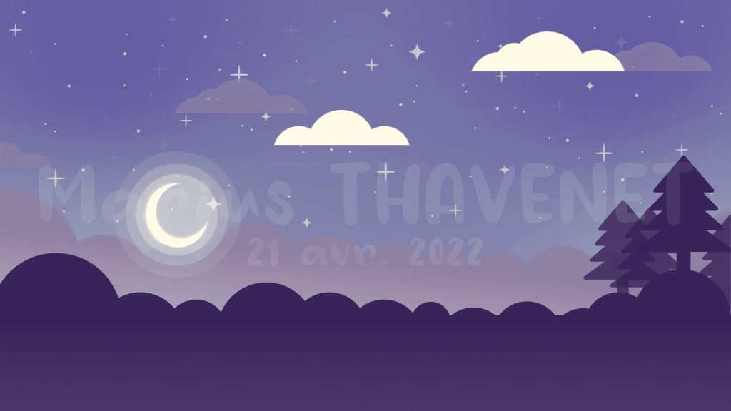 Animation · Boucle jour/nuit